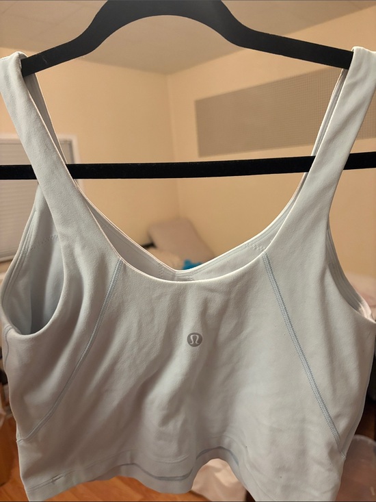 lululemon athletica Other - lululemon athletica Pale Blue Scoop-Back Sports Bra
